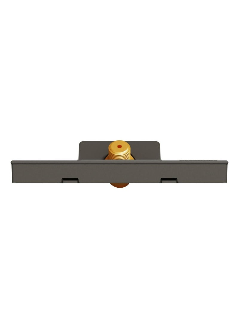 Schneider Electric Schneider Electric Avataron C TV Socket E8731TVF_DG, , Ip20 Dark Grey F-Type  - Image 4