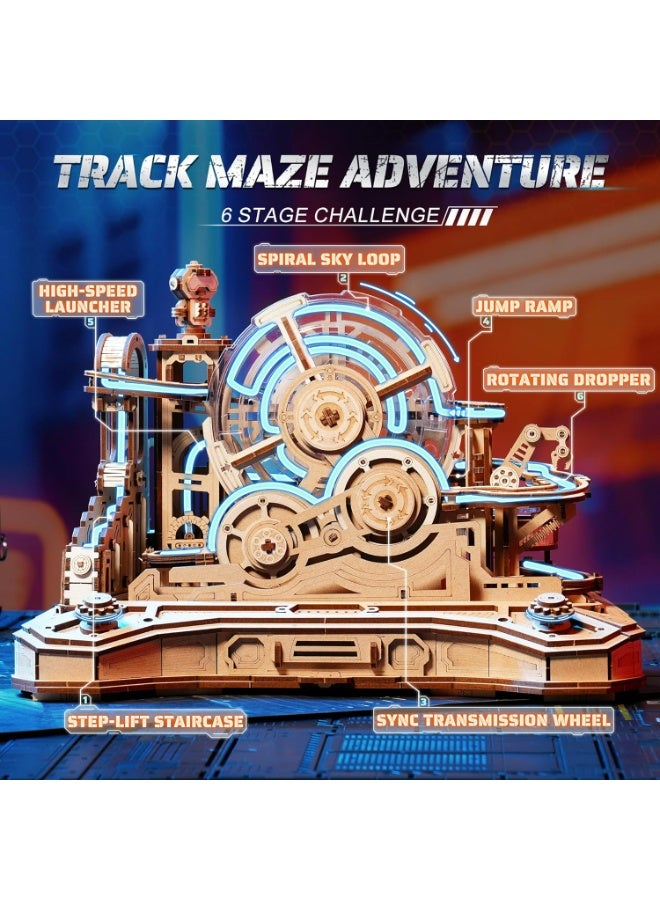 روبوتايم تحدي كرة التروس ثلاثية الأبعاد من ROBOTIME ROKR، لغز خشبي EGC01 - Image 3