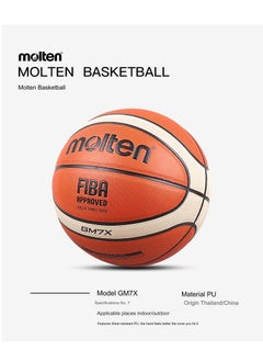 molten Fiba Approved Top Grain Leather Basketball  - Image 2