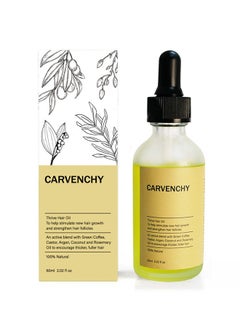 CARVENCHY Thrive Hair Oil To Help Stimulate New Hair Growth And Strengthen Hair Folicles Improve Frizz Nourish And Repair Hair 60ML  - Image 1