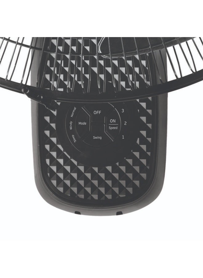Sonai Wall Fan 18 Inches, 3 Speeds, With Remote Control, Timer Up To 7.5 Hours, Black, MAR-1822 - Image 2
