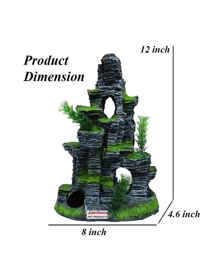 JAINSONS PET PRODUCTS زينة حوض السمك برج ديسوليت من جينسونز لمنتجات الحيوانات الأليفة - Image 5