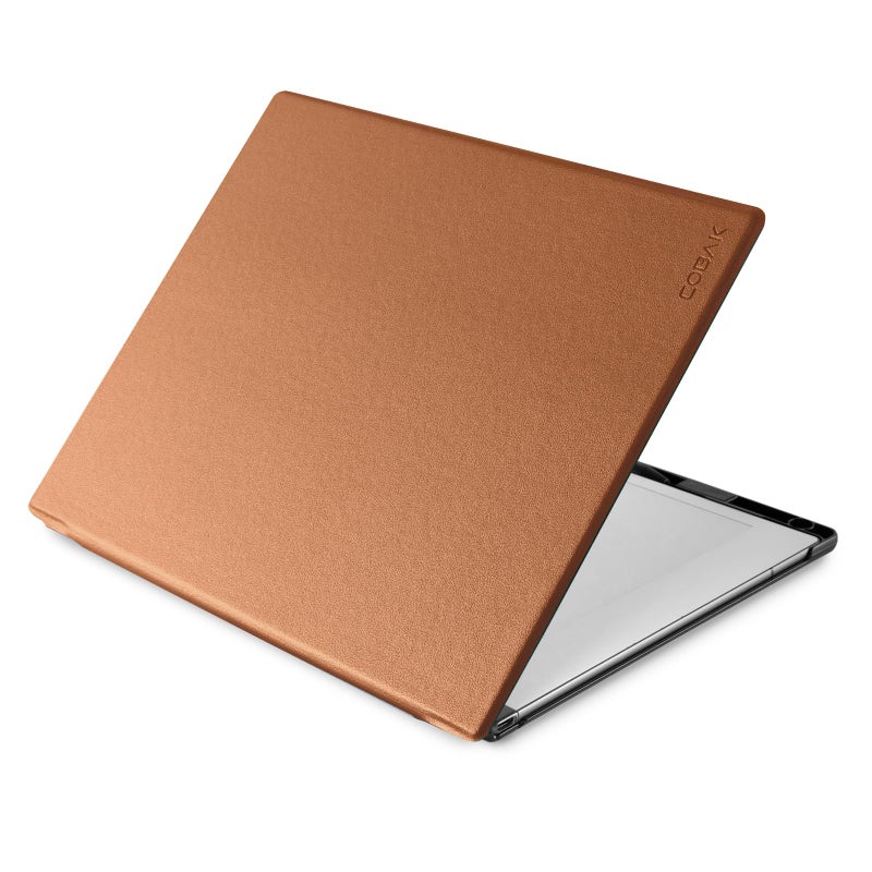 CoBak Case for Remarkable 2 Tablet - Lightweight and Hard Back Shell Protective Book Folio Cover with Built-in Pen Holder - Only for 10.3" 2020 Released (Earth Tone) - Image 1