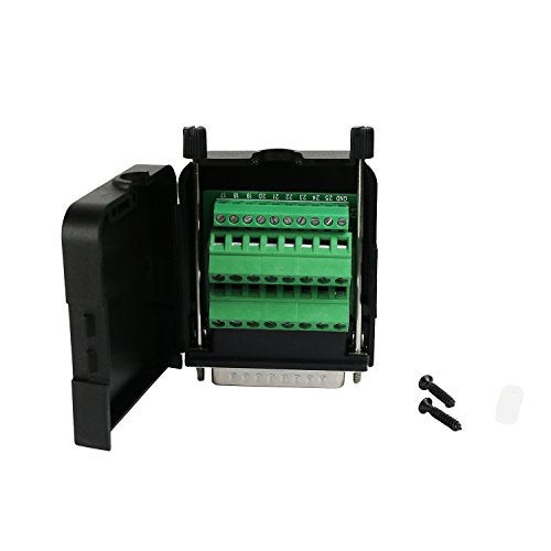 Twinkle Bay TwinkleBay DB25 Connector to Wiring Terminal Db25 Breakout Board Solder-Free (Male Adapter with Case) - Image 2