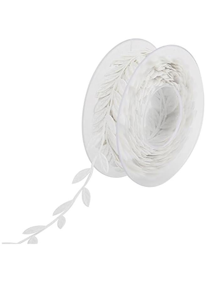Generic Lace Leaves Vine Garlands Ribbon Wedding Dress Bag DIY, Beige  - Image 5