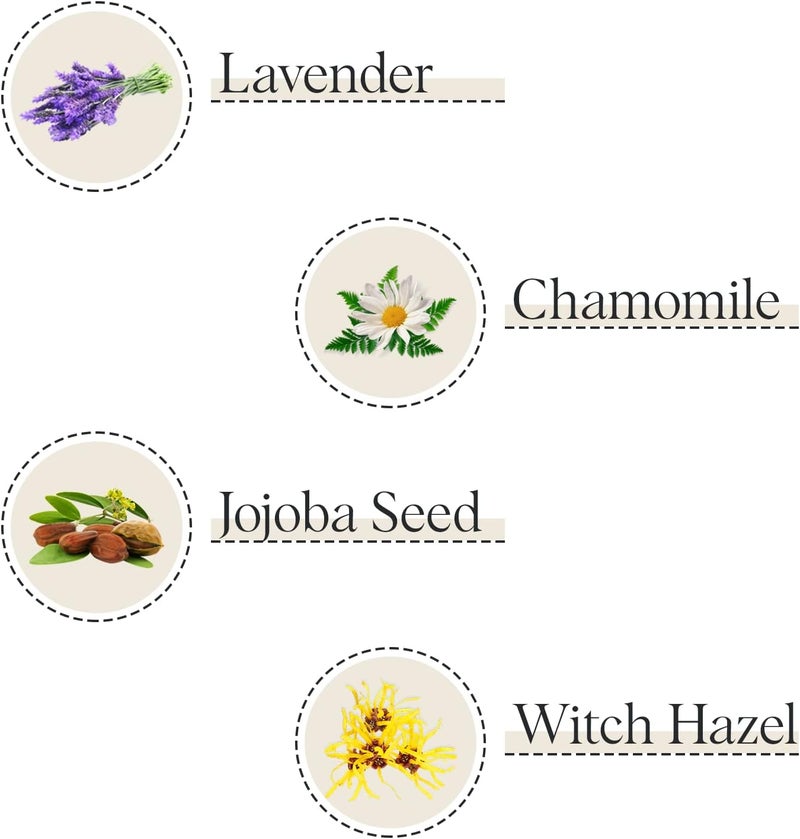 DRMTLGY Natural Lavender Linen and Room Spray - Pure Lavender Essential Oil and Chamomile Pillow Mist - Aromatherapy Fabric Spray - Image 3