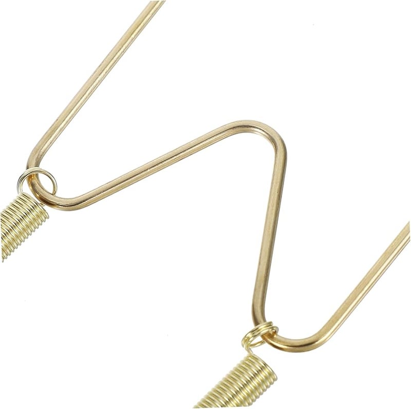 STOBOK 5 قطع W شكل رف حائط معدني من لوحات الربيع لتعليق آمن وديكور المنزل - Image 4