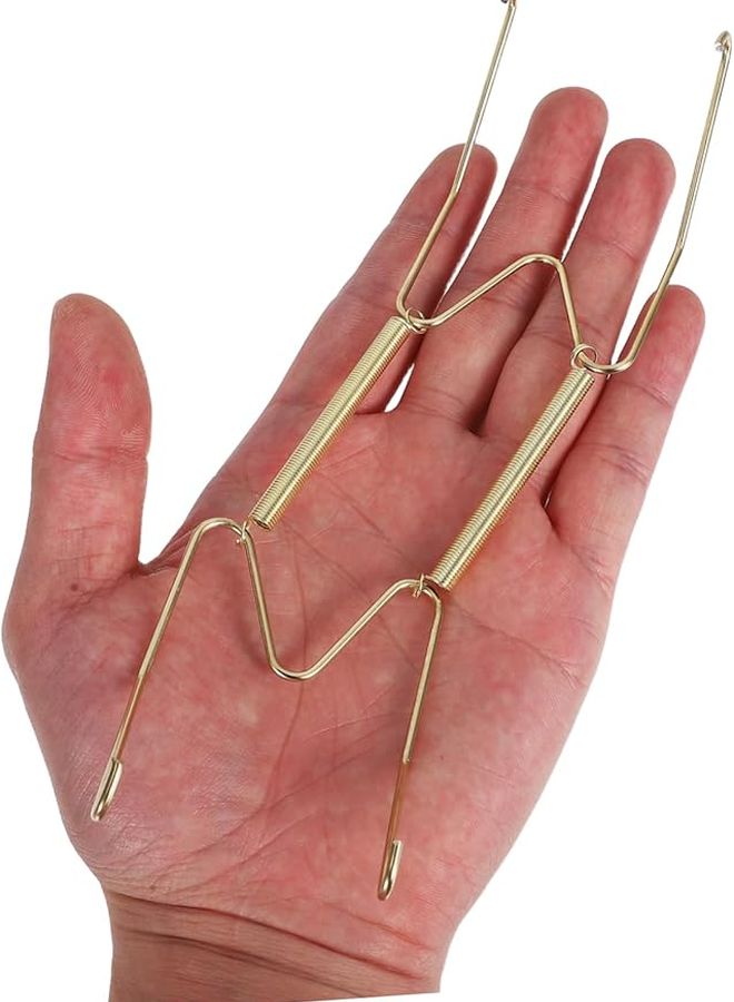 STOBOK 5 قطع W شكل رف حائط معدني من لوحات الربيع لتعليق آمن وديكور المنزل - Image 5