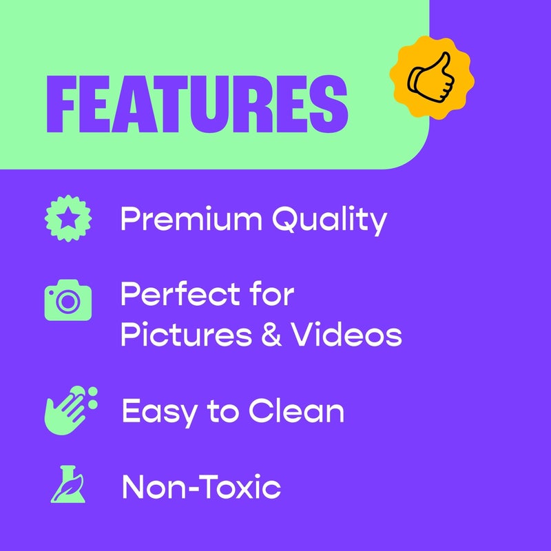 Chameleon Colors Pink Gender Reveal Powder - 1 lb Bags - 10 Pack - For 8-10 People - Vibrant Pink Color - Powder for Baby Girl Gender Reveal - Easy-Open Bags - Easy Cleanup - Non-Toxic - Image 5