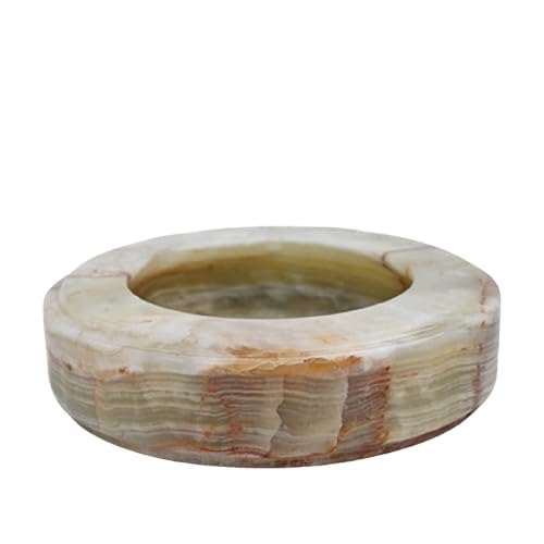 SAARAA FICTIONS White Onyx Ashtray - Image 1