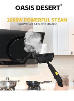 OASIS DESERT Steam Cleaner High Temperature Steam Engine Cleaner Capacity 2000W 5 Bar Steam Pressure for Cleaning Kitchen Bathrooms Kills 99.99% of Viruses and Bacteria  - Image 5