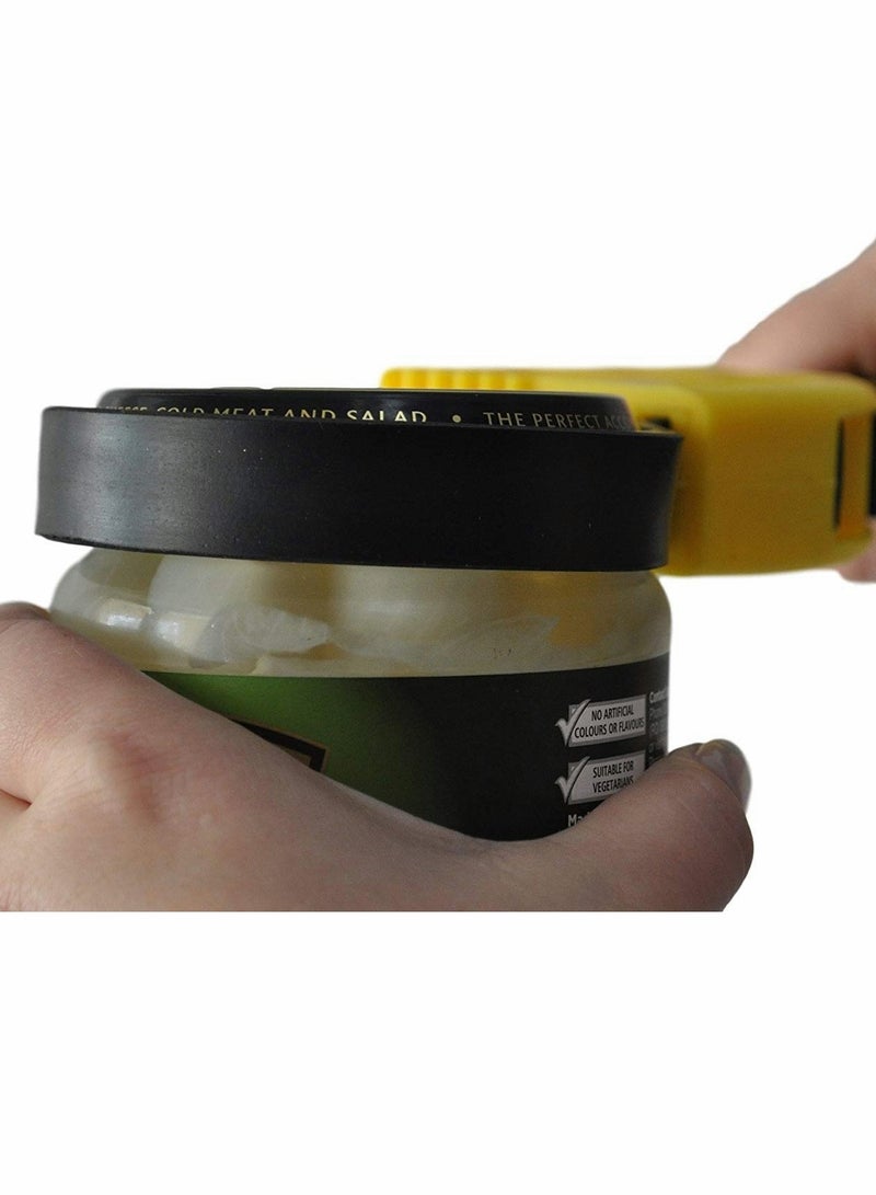 مفاتيح ربط قابلة للتعديل بحزام مطاطي 2 قطعة أداة متعددة مفك عالمي للاستخدام في أي شكل من أدوات الفتح - Image 4