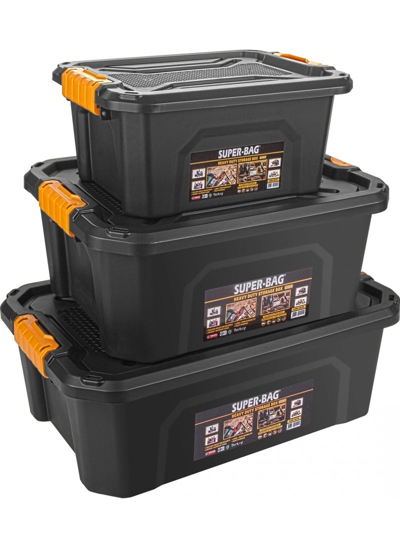 SUPER BAG - Storage Box 18 Lt ASR-4034 - Image 1
