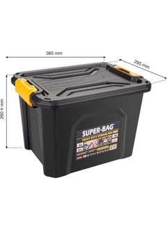 SUPER BAG Storage Box 18 Lt ASR-4034  - Image 4
