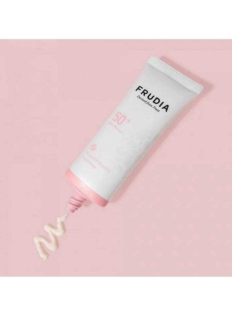 Frudia Velvet Fit Blurring Sun Primer for Oily Skin SPF 50+ 40g - Image 4