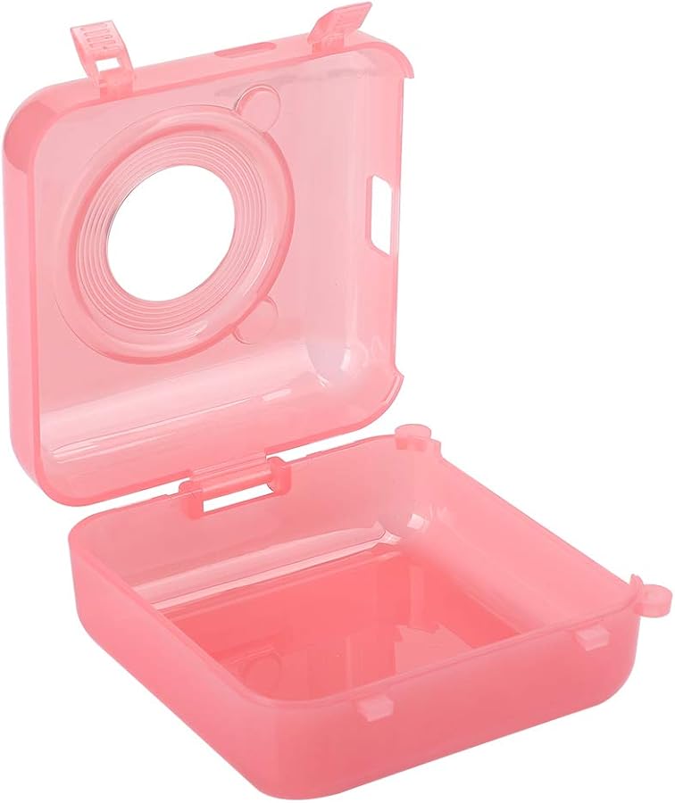 غطاء واقي وردي لطابعة الباركود ذات الملاحظات اللاصقة الحرارية الجيبية - Image 1