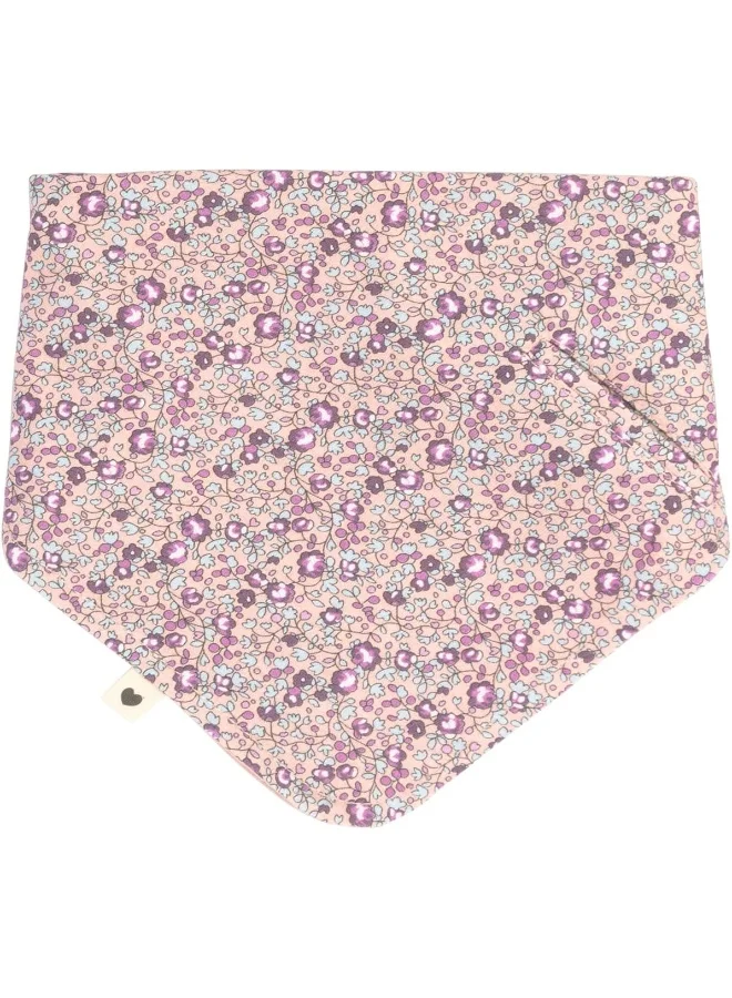 BIBS BIBS x Liberty Bandana Soft Bib in Eloise Blush - Organic Cotton Muslin for Babies