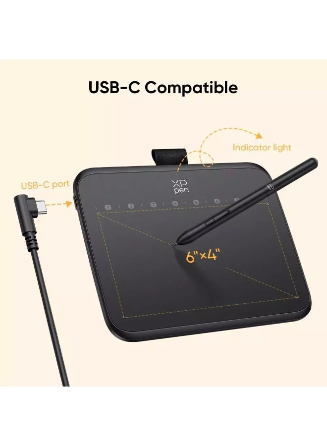 XP-PEN Deco 640 Graphics Drawing Tablet 6 x 4-inch OSU - Image 3