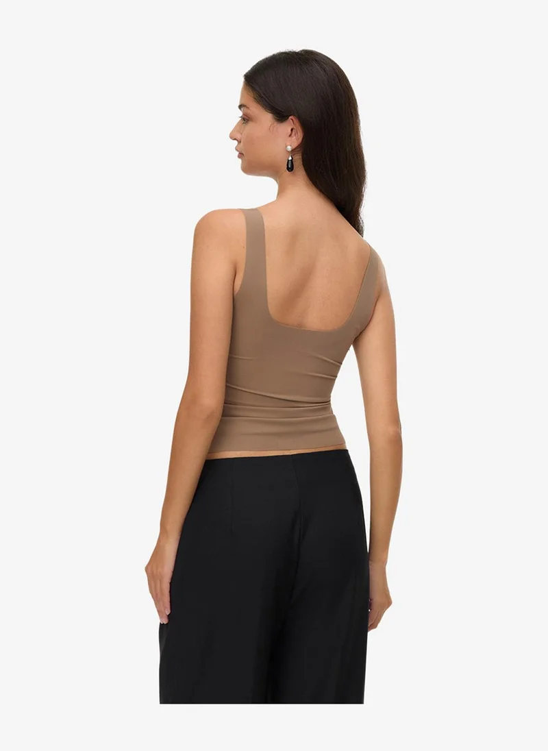 فيرو مودا Women's VMDITTE 2Nd Skin Padded Top