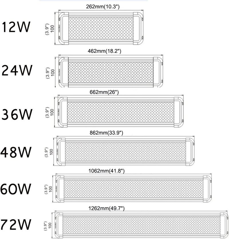 Lightronic LED Dome Light Fixture 10.3", High Light-Output Low Current Draw, 6000K Cool-White Wide Flood Beam, 12V/24V DC, On/Off Rocker Switch, Aluminum Housing for RV & Utility Vehicles, 1-Pack - Image 5