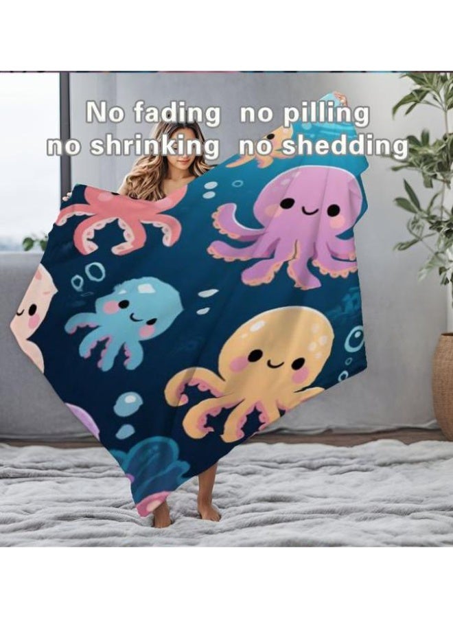 عام بطانية رقيقة من الفانيلا الكرتونية للأطفال والرضع (دافئة ومريحة، ومناسبة للنوم والألعاب) 70 سم * 100 سم - Image 4