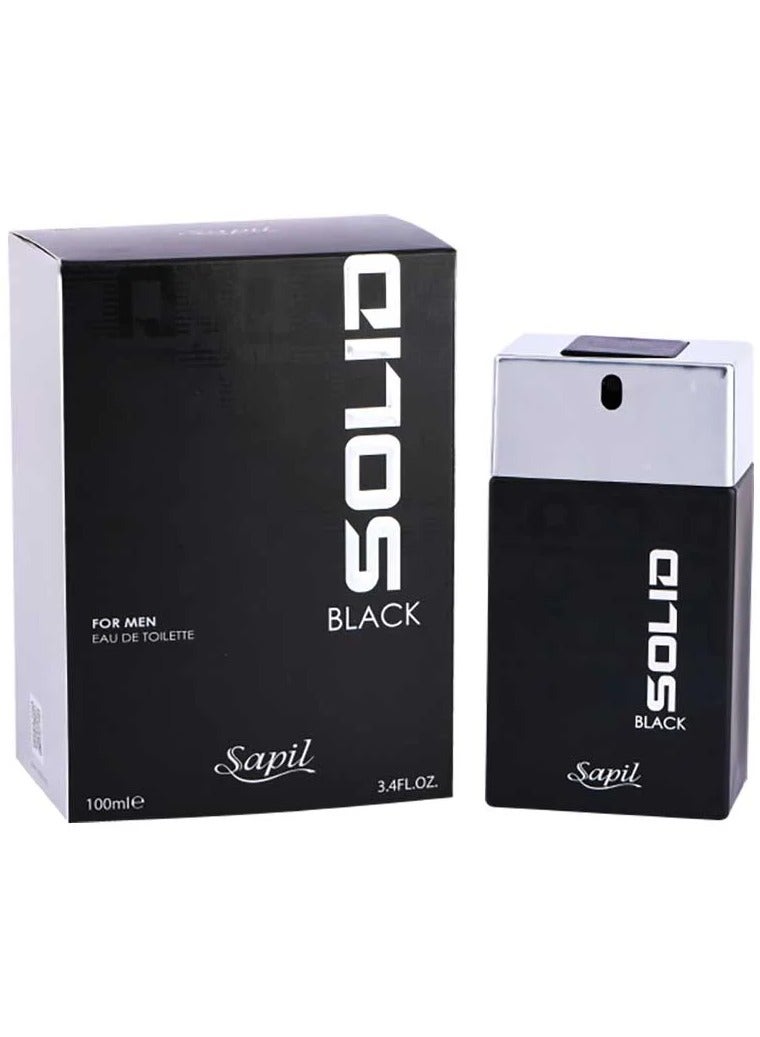 سابل سوليد بلاك او دي تواليت رجالي - 100 مللي - Image 1