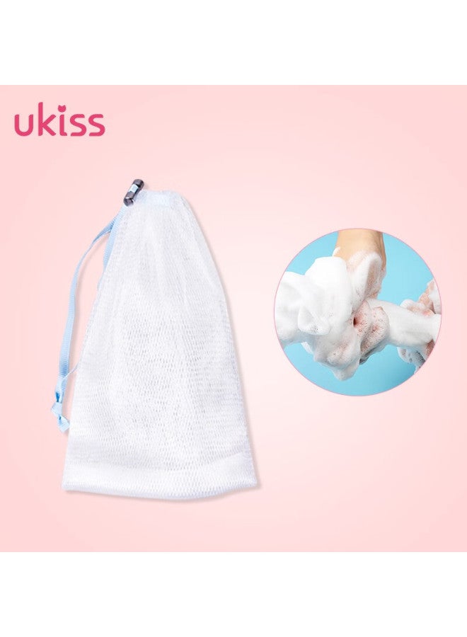 يو كيس Ukiss شبكة رغوة لطيفة، نسخة معززة بالصابون، غسول وجه صابون مصنوع يدويًا، شبكة رغوة ناعمة ورقيقة، هدية عيد ميلاد - Image 1