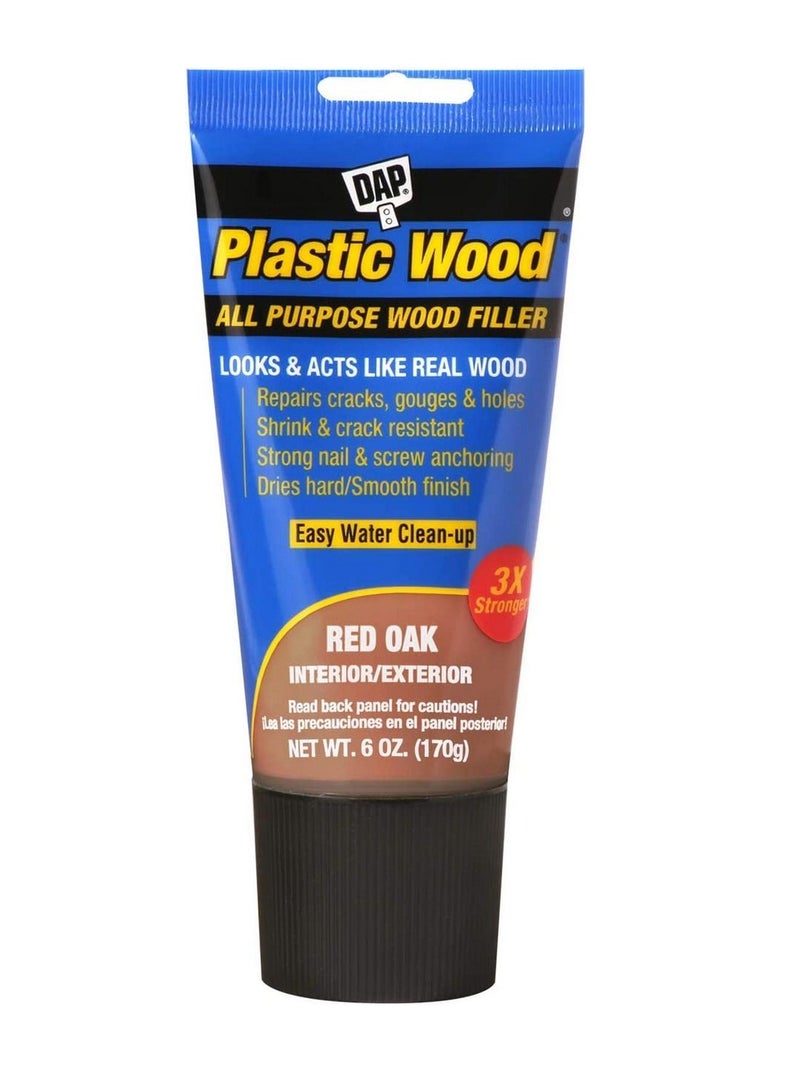 Dap Latex Plastic Wood Red Oak 6oz