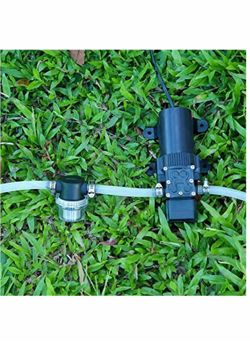 SYOSI 1/2 Inches Water Pump Strainer, Compatible with 3/8 Inches Hose Barb In-Line Strainer Twist-On Pipe Sprayer Filter, for Water Pump 12V DC 80 PSI RV Camper Marine Boat Lawn (1)  - Image 4