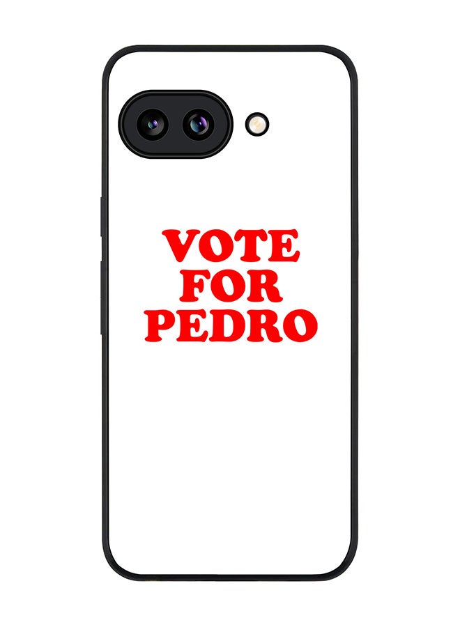Stylizedd Rugged Case for Google Pixel 10a- Slim Fit Hybrid Rubber Cover Vote for Pedro - Image 1