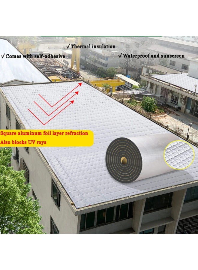 10mm Thermal Insulation Soundproof Foam Mat Roll, 500x2000mm Heat Barrier Acoustic Panel - Image 4