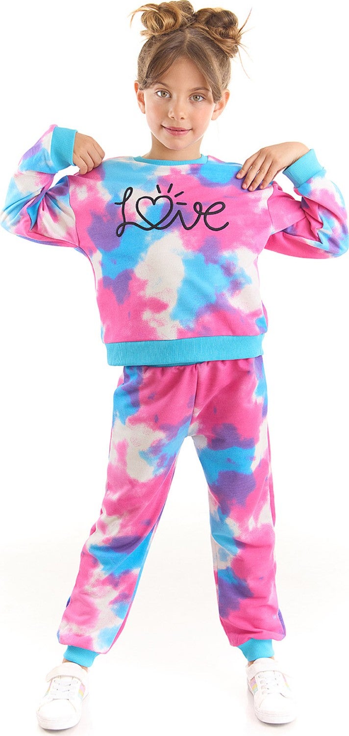 Mshb&G Love Batik Girls Tracksuit  - Image 1