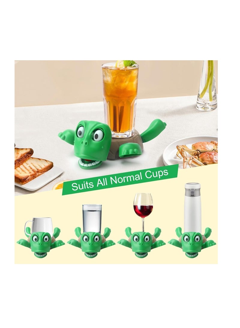 Turtle-shaped coaster, a fresh touch for the table, green color - Image 3