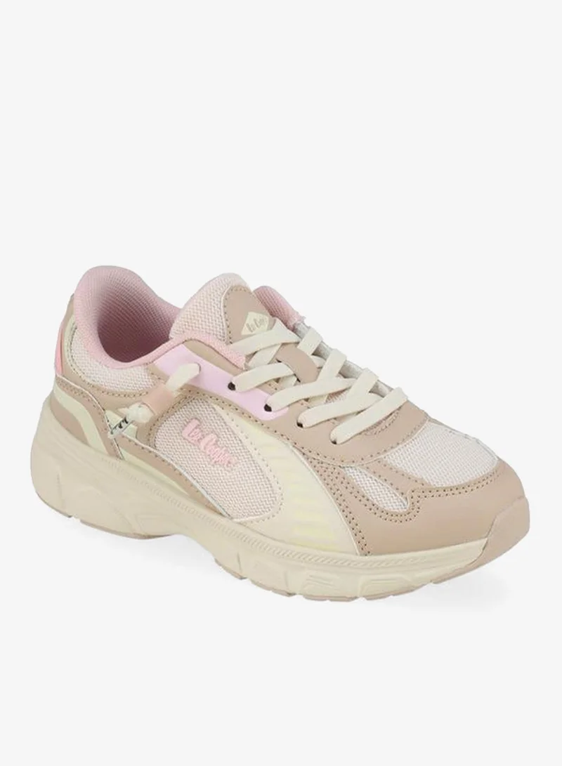 لي كوبر Girls Lace-Up Ankle Sneakers