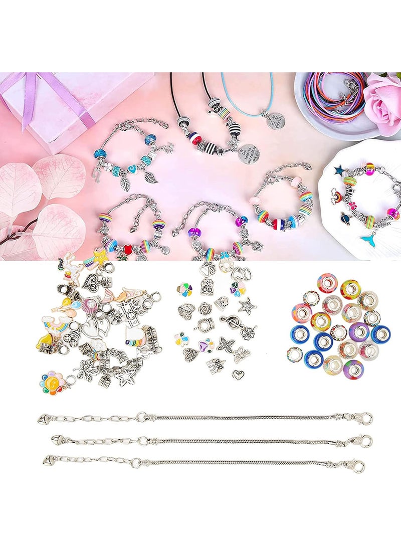 GGOOT Bracelet Making Kits, Exquisite Bracelets Jewelry Making Beads Portable DIY for Girls for Crafting - Image 2