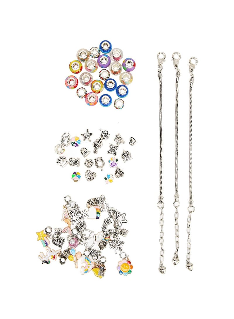 GGOOT Bracelet Making Kits, Exquisite Bracelets Jewelry Making Beads Portable DIY for Girls for Crafting - Image 1