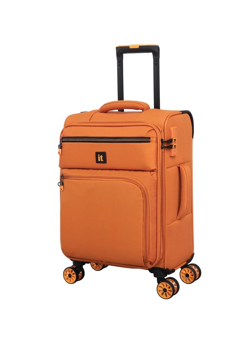 it Luggage it luggage Compartment, Unisex Polyester Material Soft Case, 8x360 Degree Spinner Wheels, Expandable Trolley Bag, Telescopic Handle, TSA Lock, 12-3149-08, Lightweight  - Image 1