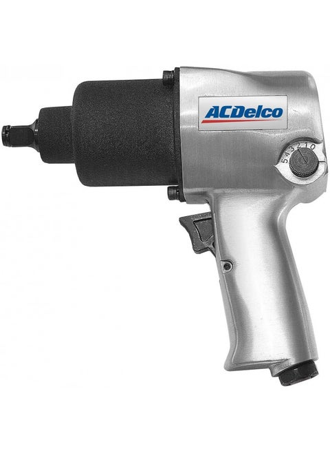 ACDelco ANI405A Heavy Duty Twin Hammer 500 ft-lbs. 5-Speed Pneumatic Impact Wrench Tool Kit