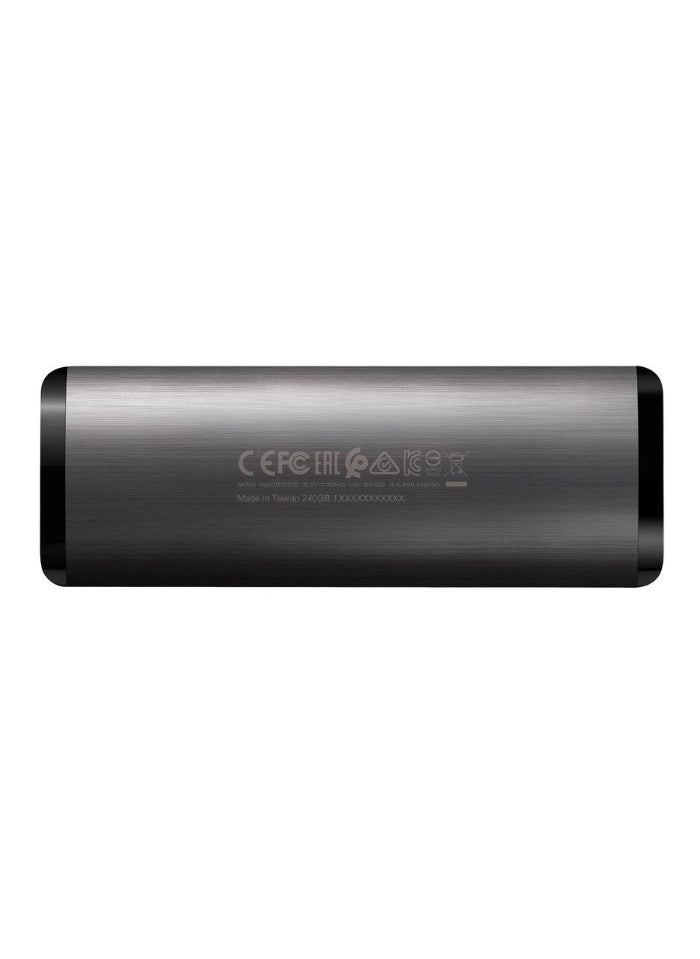 ADATA - SE760 1TB External SSD | Compatible with PS5 XBox Solid State Drive USB Type-C 3.2 Gen 2 | Silver - Image 1