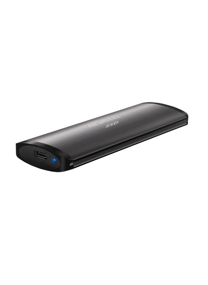 ADATA - SE760 1TB External SSD | Compatible with PS5 XBox Solid State Drive USB Type-C 3.2 Gen 2 | Silver - Image 1