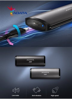 ADATA SE760 1TB External SSD | Compatible with PS5 XBox Solid State Drive USB Type-C 3.2 Gen 2 | Silver  - Image 5
