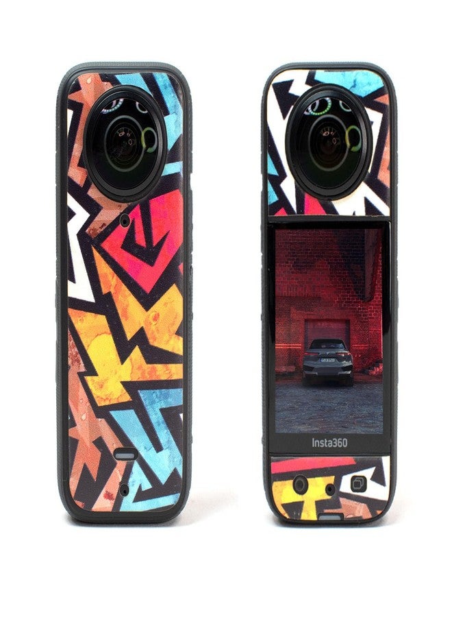 Action Pro Camera Waterproof Skin Compatible with Insta360 X3 Action Camera (Multicolor Set 1) - Image 1