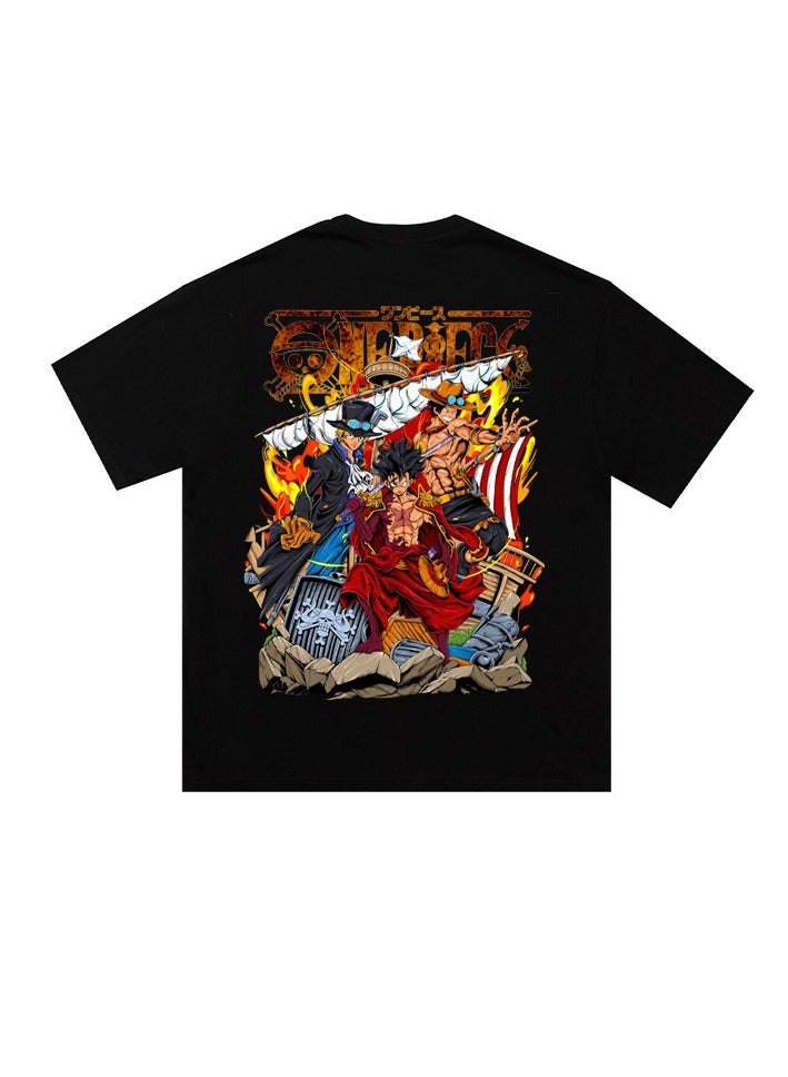 KUYING One Piece Five Sleeve Casual Versatile Breathable Short Sleeve  - Image 1
