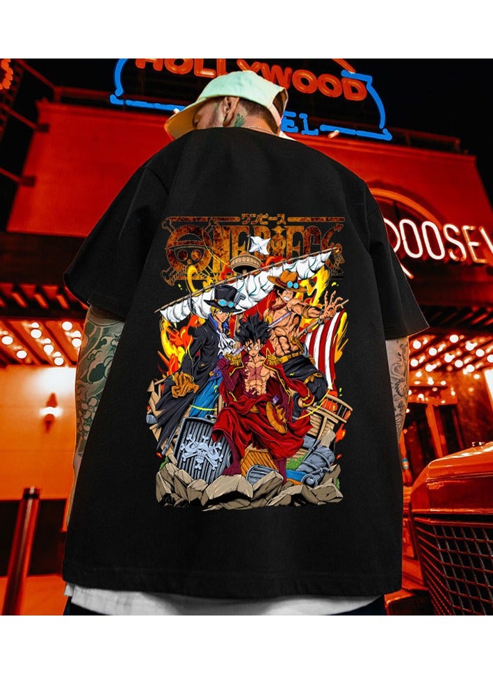 KUYING One Piece Five Sleeve Casual Versatile Breathable Short Sleeve  - Image 2
