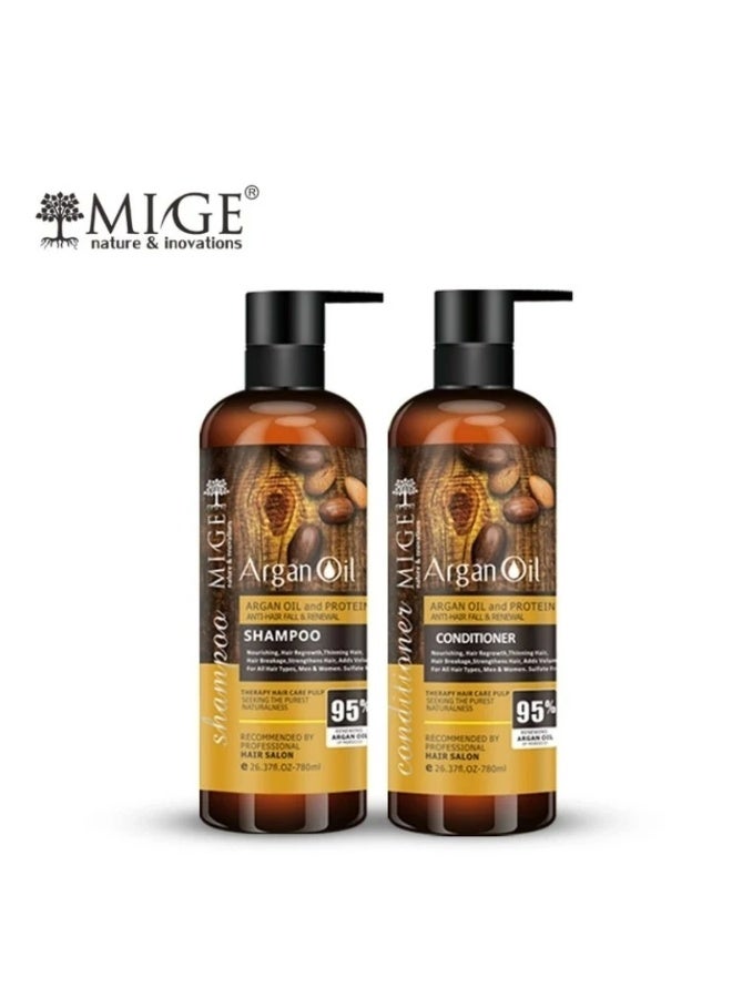 Argan Oil Shampoo And Conditioner Set