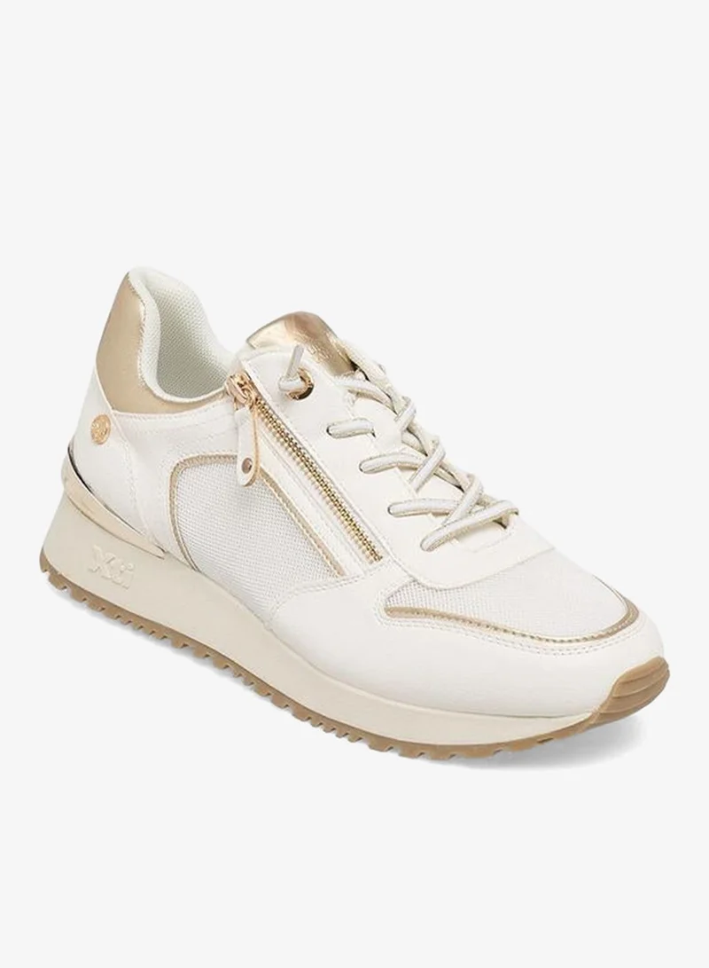 إكستي Women Textured Wedge Heel Ankle Sneakers