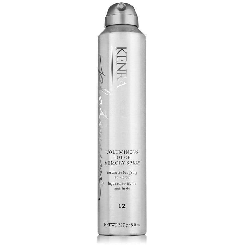 Kenra Professional Platinum Voluminous Touch Memory Spray 12 | Bodifying, Fullness Hairspray | Lasting Sytle Memory for 96 Hours | Soft, Touchable Volume | All Hair Types | 8 oz - Image 1