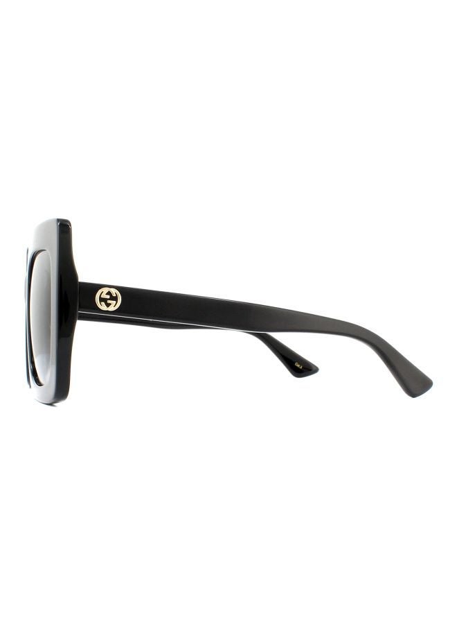 GUCCI Women's Square Sunglasses with Grey lenses GG0328S-001 53mm - Image 3