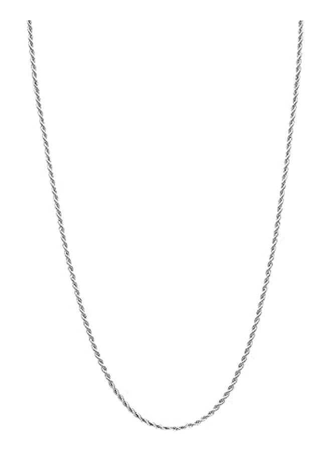 سلسلة باللون الفضي