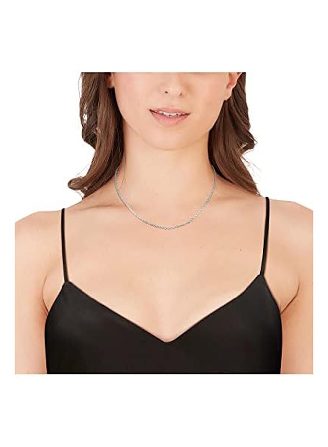 سلسلة باللون الفضي